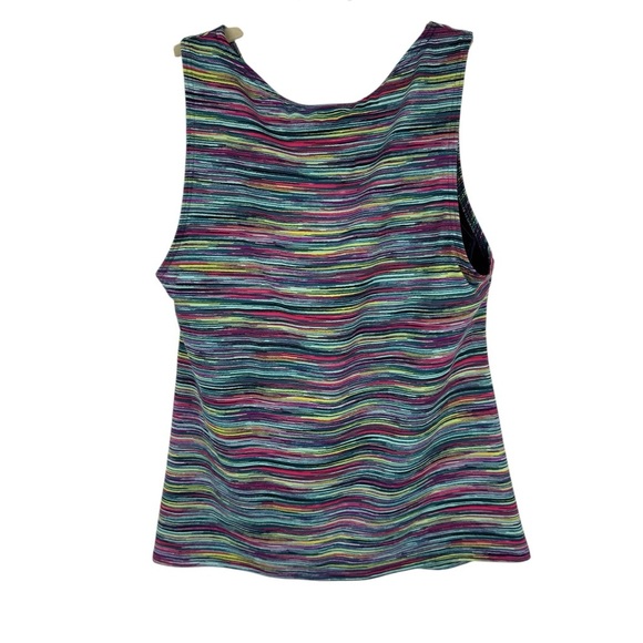 Lands' End Women’s Size 8 Swim Top Tankini multicolored - Picture 2 of 4
